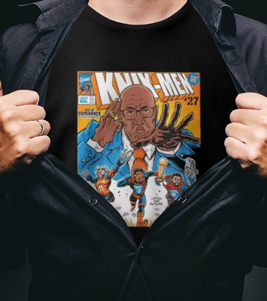 Knix Men Age Of Dominance Continues New York Knicks Comic Issue #27 T-Shirt
