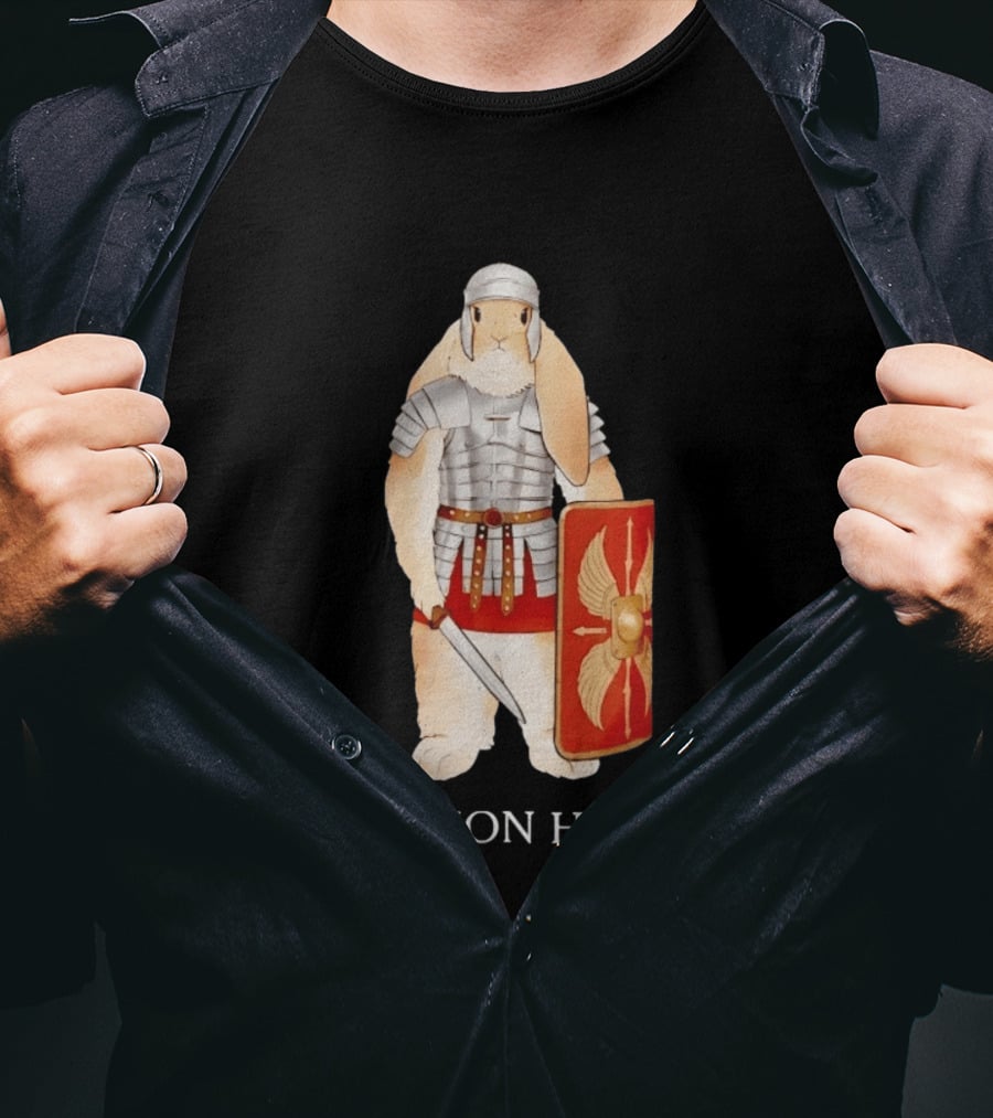 Legion Hare Roman Soldier Rabbit Warrior Bunny T-Shirt