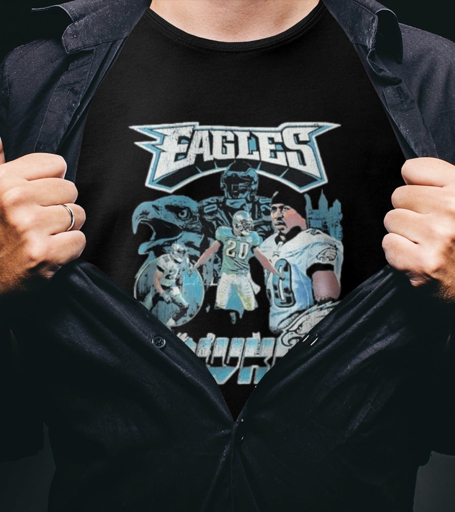 Eagles Brian Dawkins 20 Philadelphia Football T-Shirt