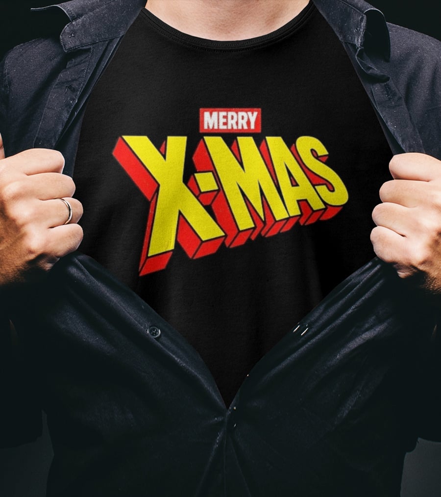 Merry X Mas Marvel Holiday T-Shirt