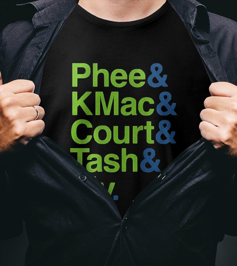 Minnesota Lynx Phee KMac Court Tash Liv Basketball 2026 T-Shirt