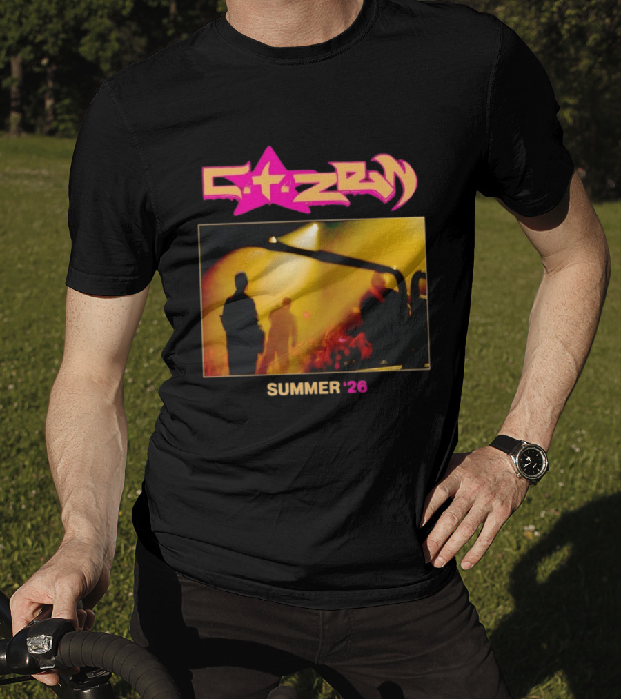 Citizen Summer '26 Concert Tour Alternative Rock Live Performance T-Shirt