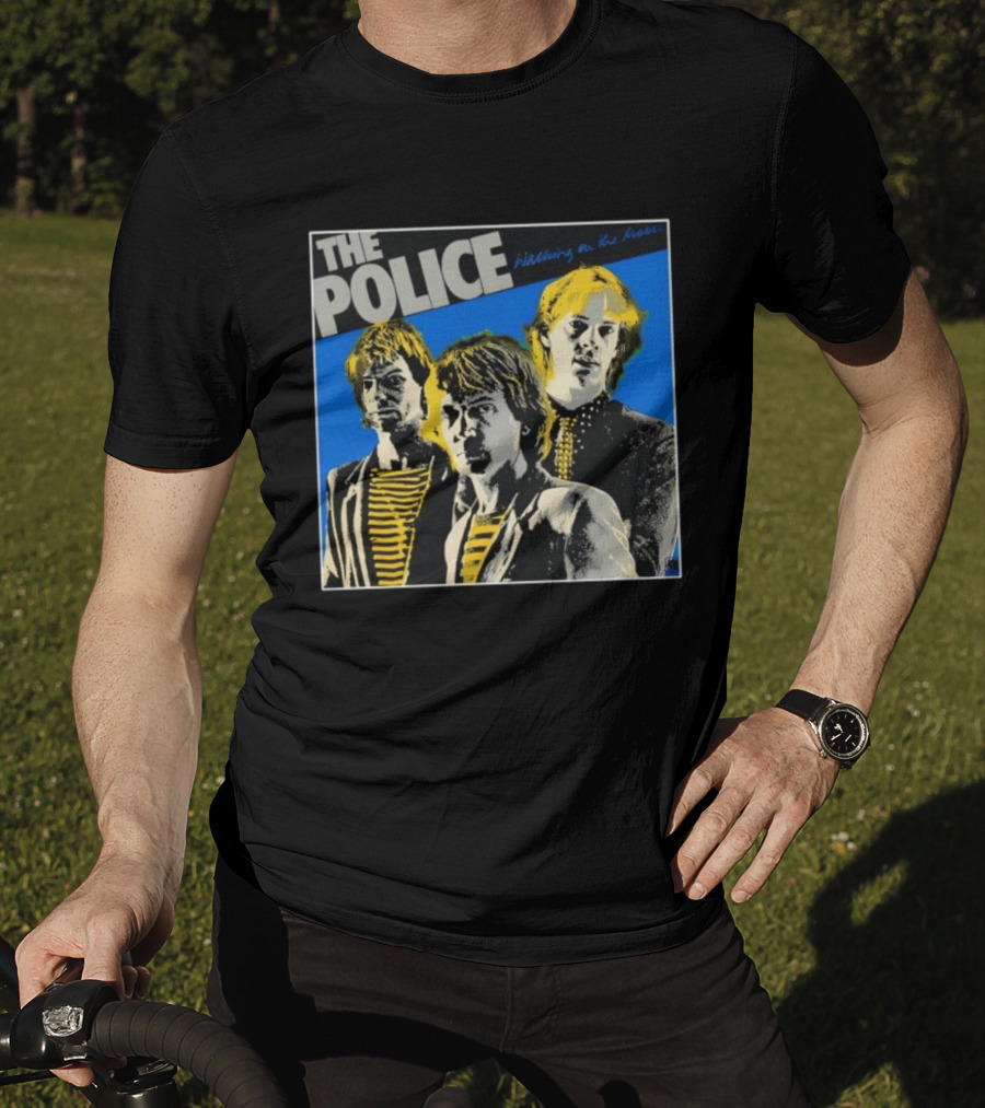 The Police Walking On The Moon Classic Band T-Shirt