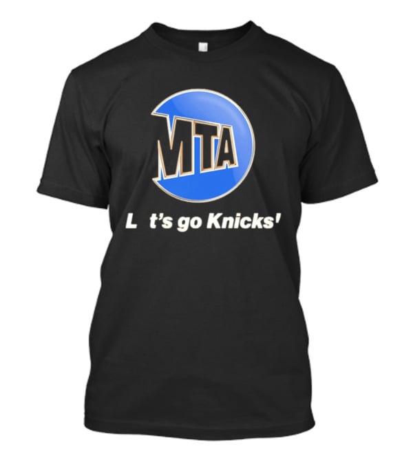 New York Knicks MTA Let's Go Knicks T-Shirt