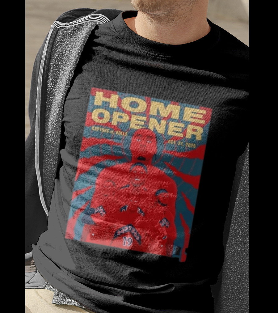 Toronto Raptors Vs Bulls Home Opener October 21 2026 T-Shirt