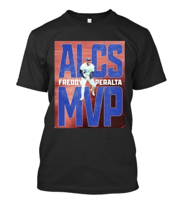 ALCS MVP Freddy Peralta Devil Rays MLB Baseball T-Shirt