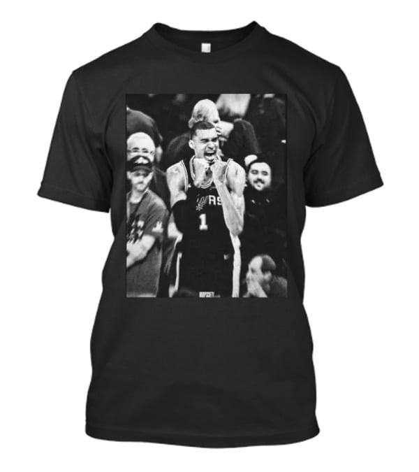 Victor Wembanyama Spurs 1 NBA Celebration Moment T-Shirt