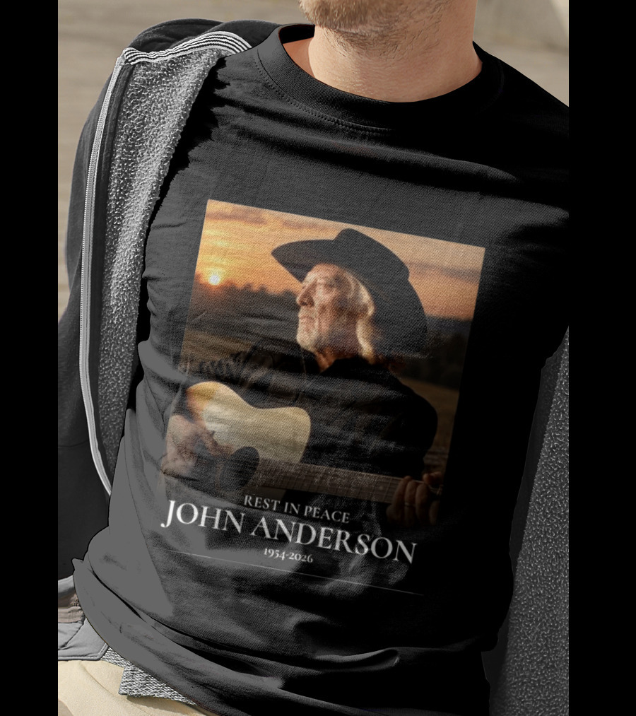 Rest In Peace John Anderson 1954 2026 Forever In Our Hearts T-Shirt