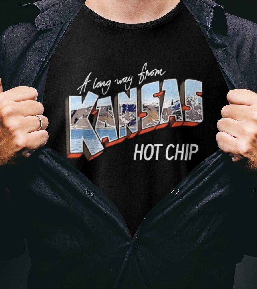 Hot Chip A Long Way From Kansas Indie Pop T-Shirt