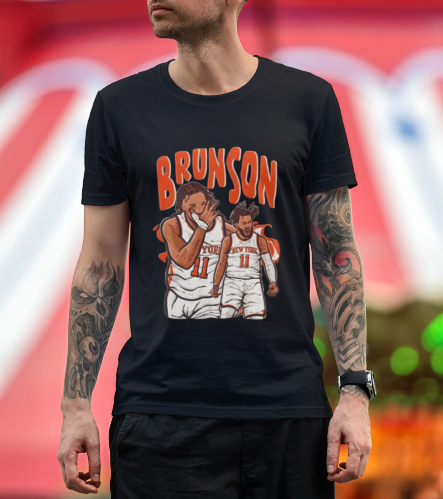 Brunson New York Knicks 11 Basketball Player T-Shirt