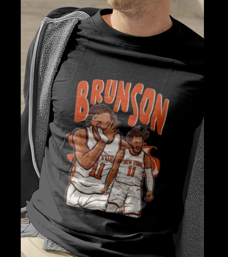 Brunson New York Knicks 11 Basketball Player T-Shirt
