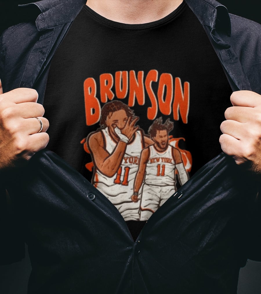 Brunson New York Knicks 11 Basketball Player T-Shirt