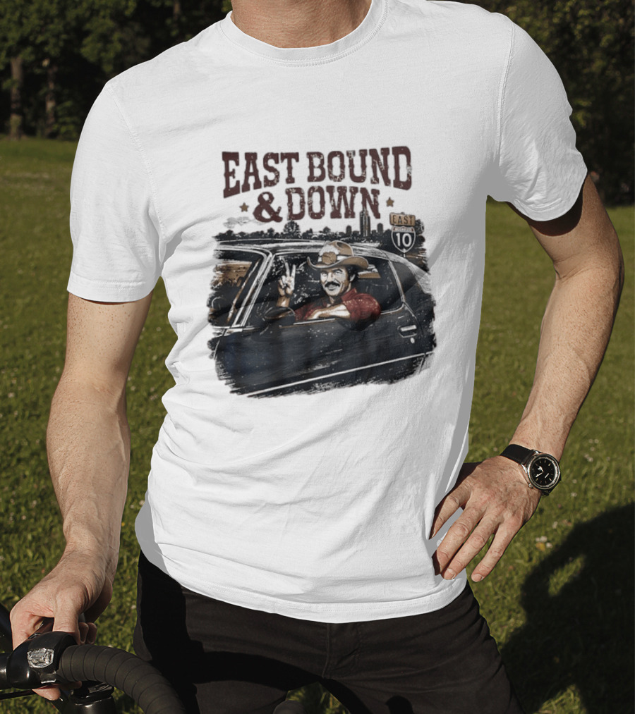 Burt Reynolds East Bound & Down Tallahassee Florida Interstate 10 T-Shirt