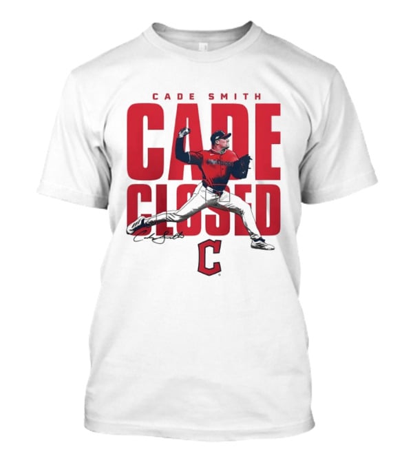 Cade Smith Cleveland Guardians Cade Closed Baseball Pitcher T-Shirt