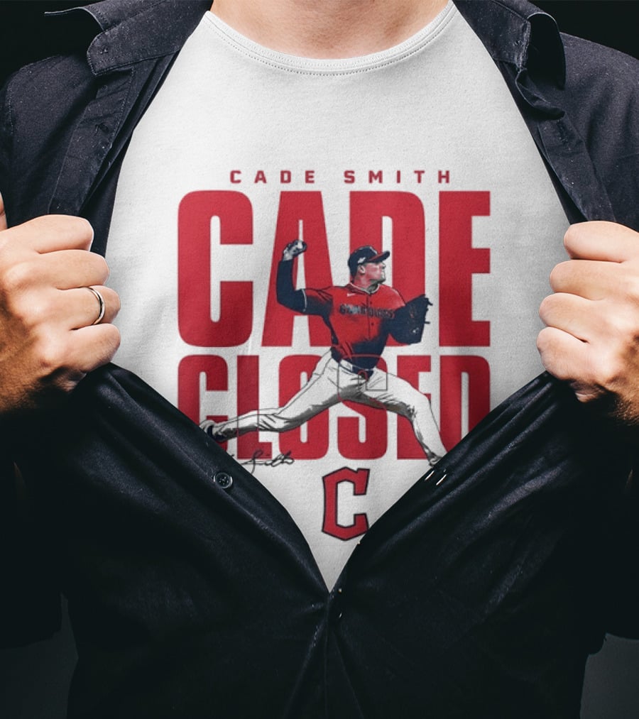 Cade Smith Cleveland Guardians Cade Closed Baseball Pitcher T-Shirt