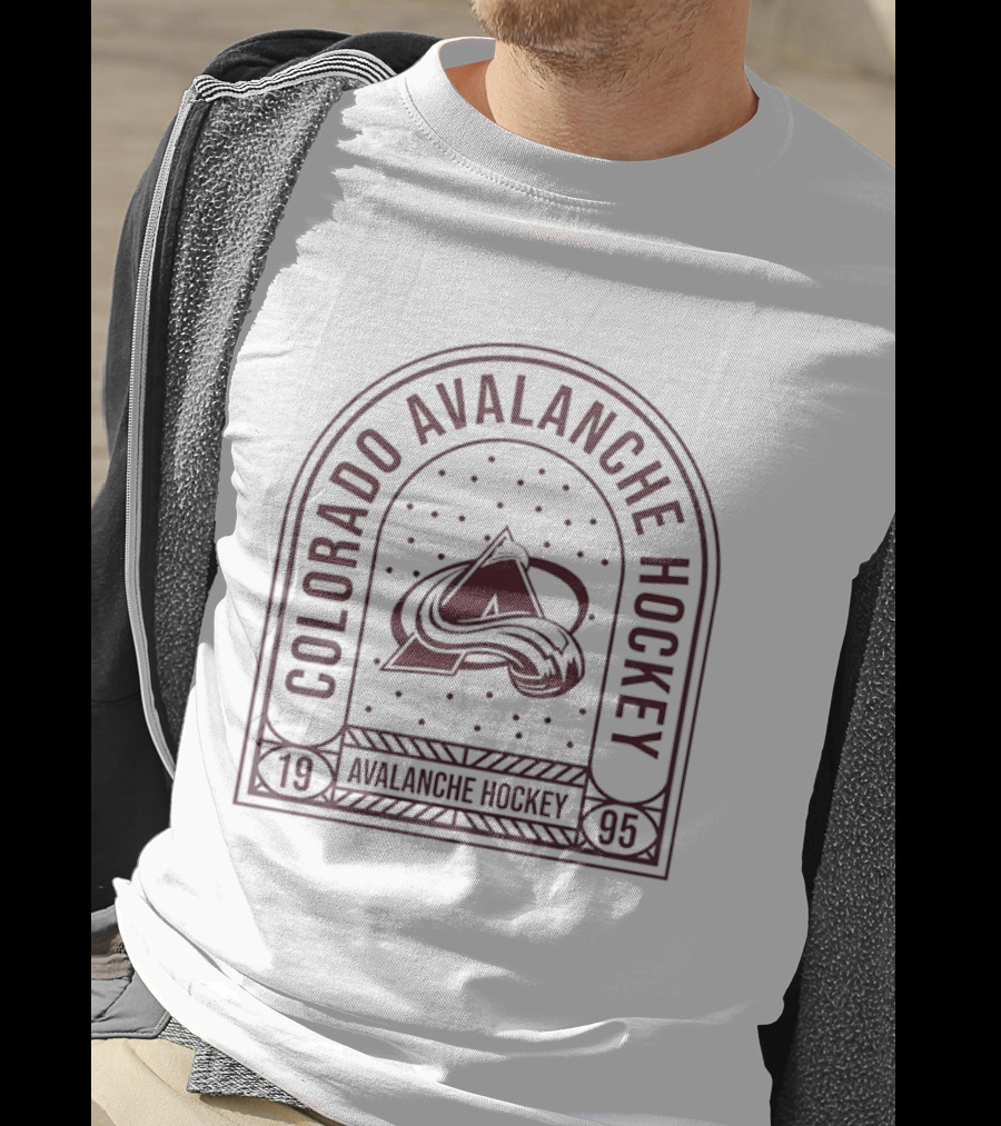 Colorado Avalanche Hockey 1995 NHL Team T-Shirt