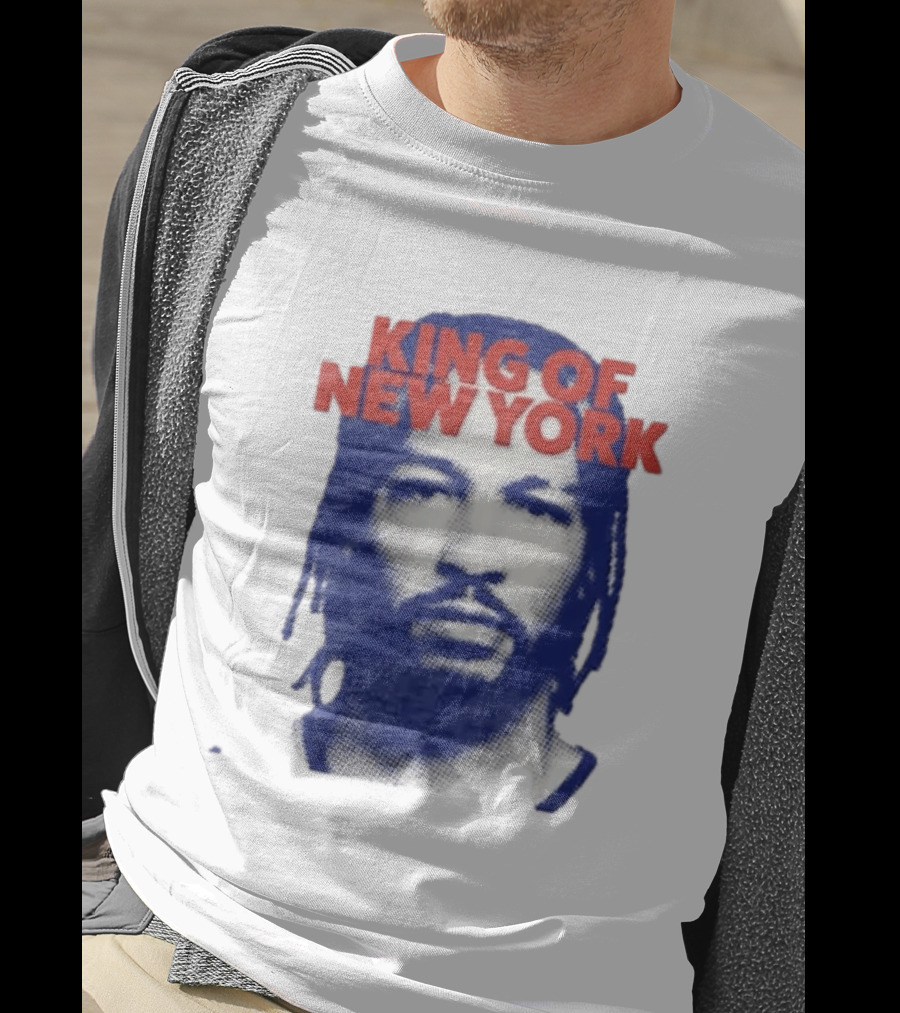 King Of New York Halftone Jalen Brunson T-Shirt