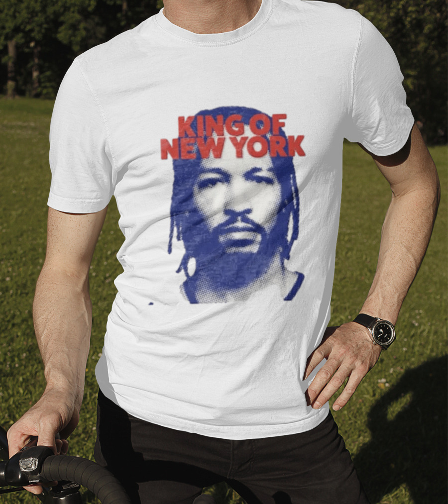 King Of New York Halftone Jalen Brunson T-Shirt