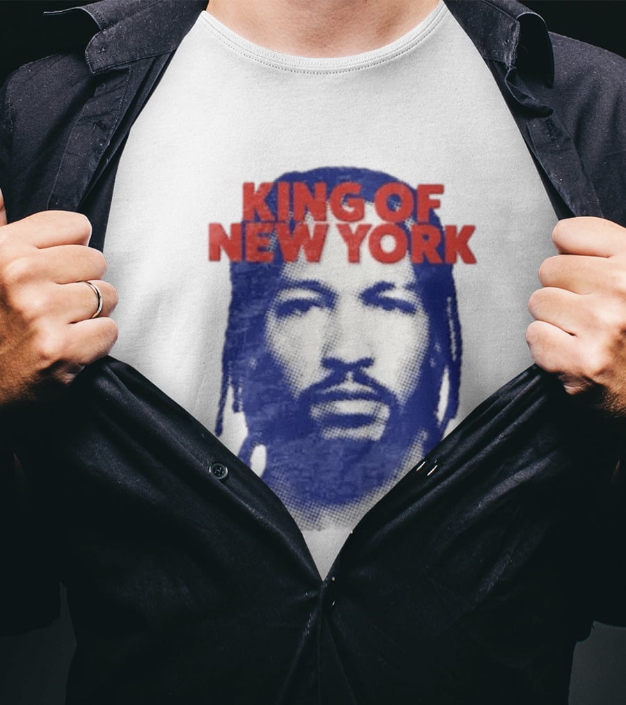 King Of New York Halftone Jalen Brunson T-Shirt