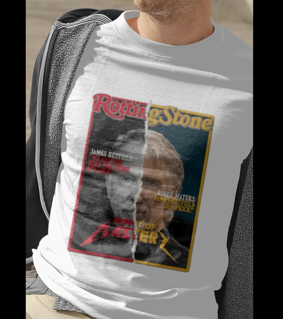 Rotting Stone James Hetfield Roger Waters Puppet Of Master T-Shirt