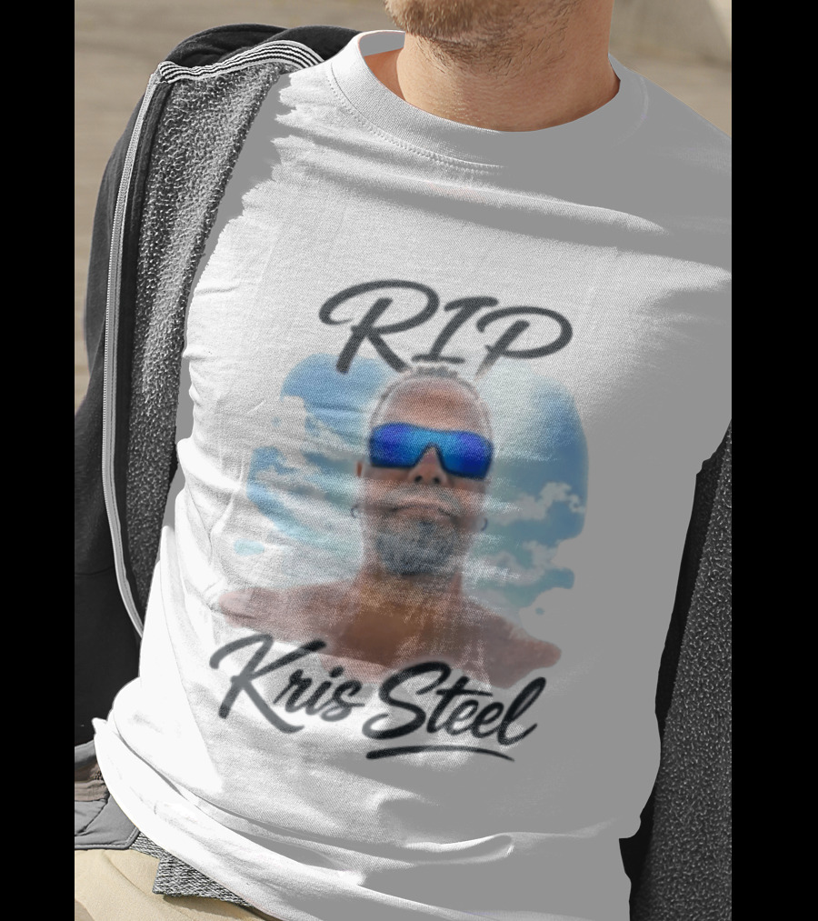 RIP Kris Steel Memorial With Sunglasses And Sky T-Shirt