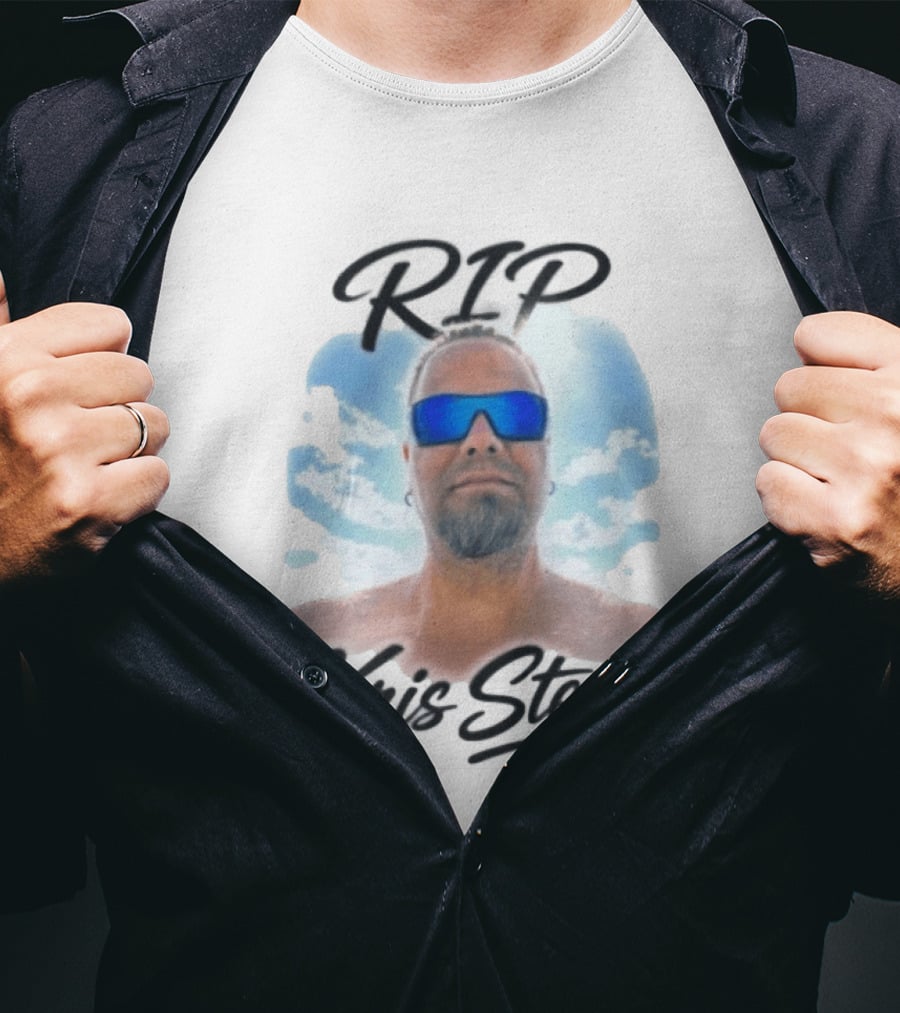 RIP Kris Steel Memorial With Sunglasses And Sky T-Shirt