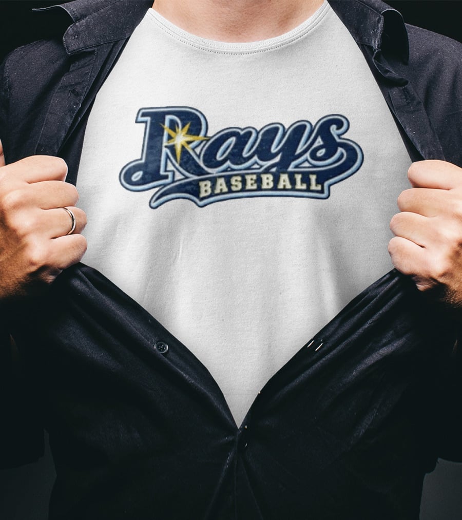 Rays Baseball Tampa Bay MLB Authentic Team Merchandise T-Shirt