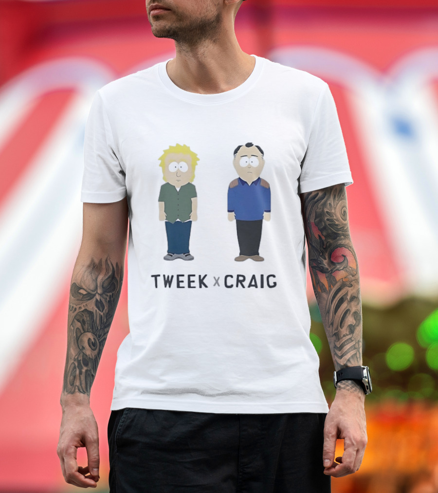 Tweek X Craig South Park Comedy Central Characters T-Shirt