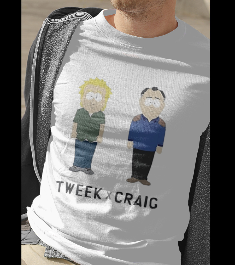 Tweek X Craig South Park Comedy Central Characters T-Shirt