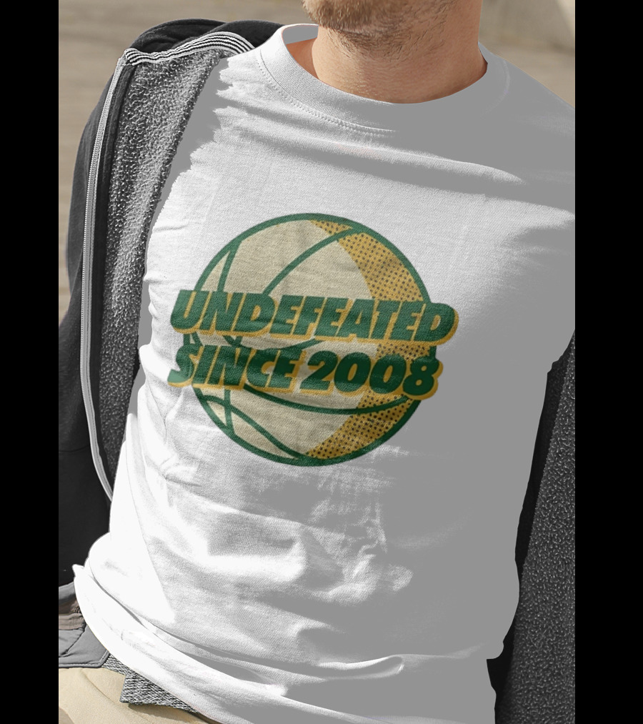 Undefeated Since 2008 Basketball Sports T-Shirt