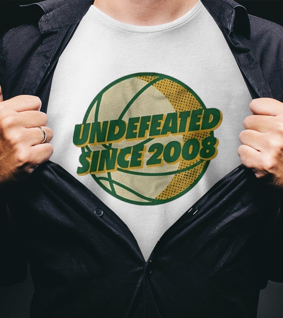Undefeated Since 2008 Basketball Sports T-Shirt