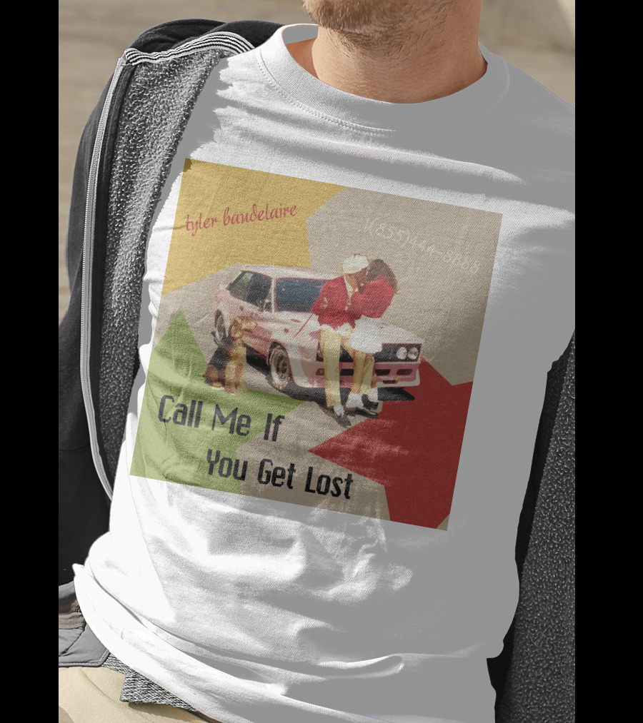 Tyler Baudelaire Call Me If You Get Lost 1(855)444-8888 T-Shirt