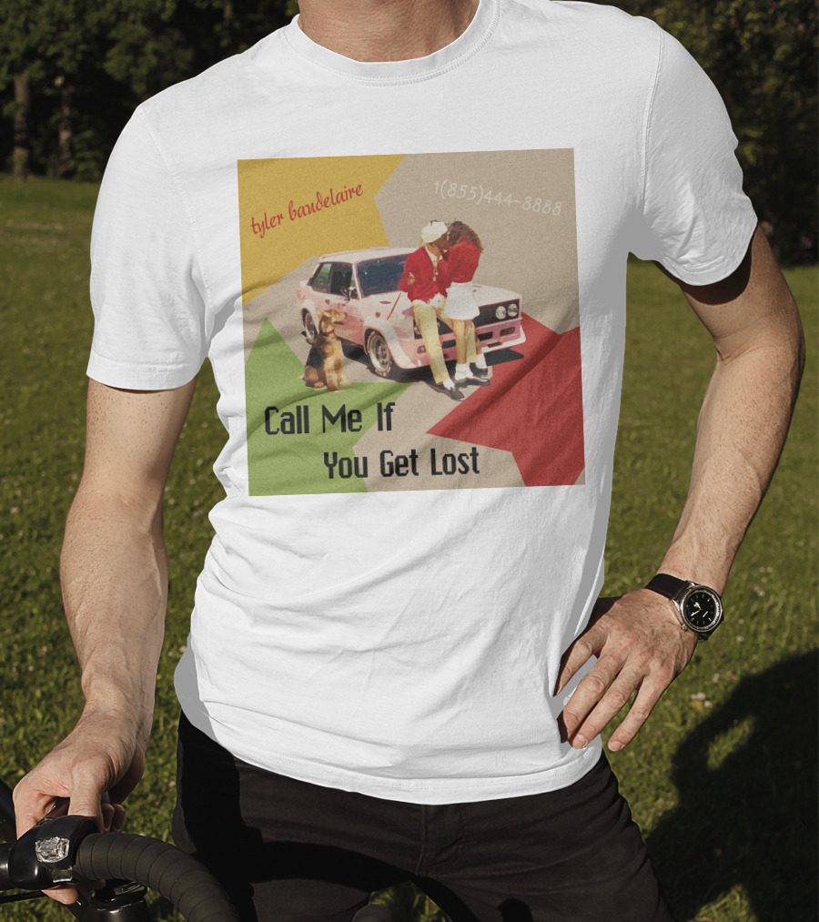 Tyler Baudelaire Call Me If You Get Lost 1(855)444-8888 T-Shirt