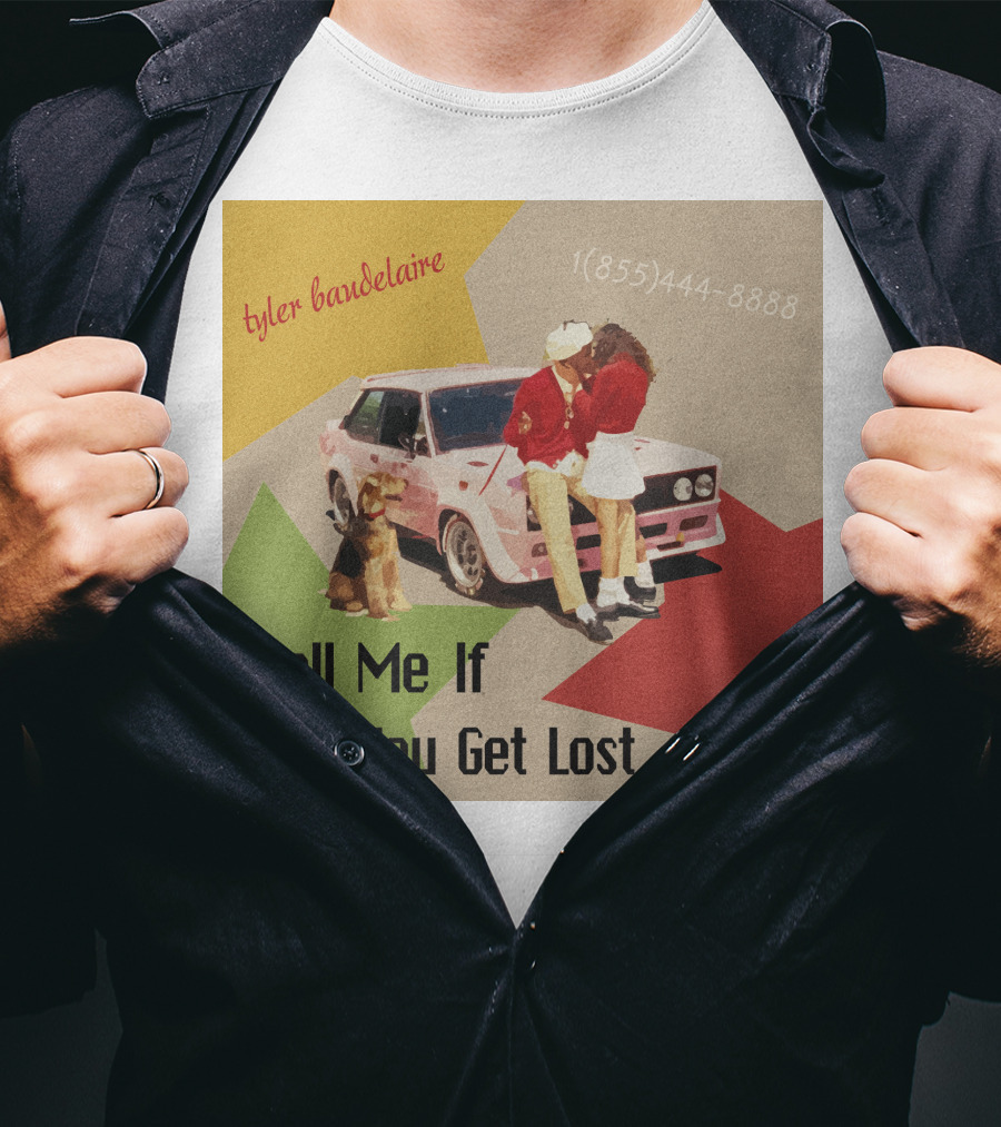 Tyler Baudelaire Call Me If You Get Lost 1(855)444-8888 T-Shirt