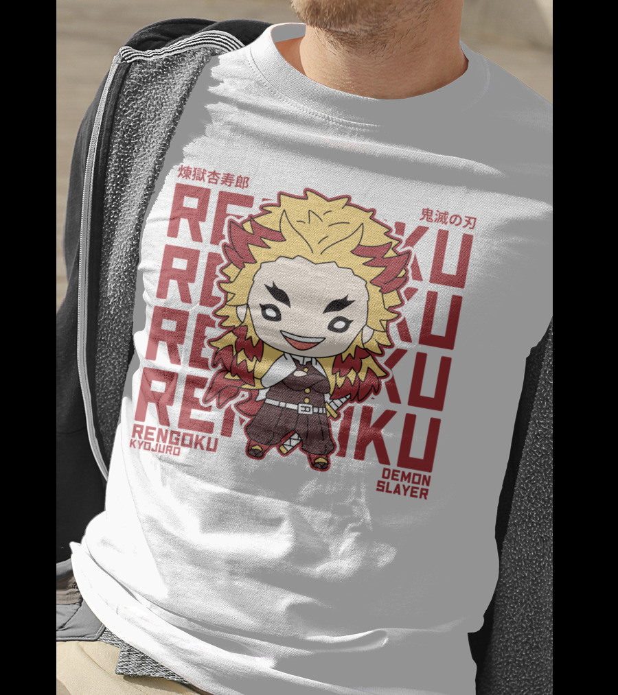 Rengoku Kyojuro Kimetsu No Yaiba Demon Slayer T-Shirt