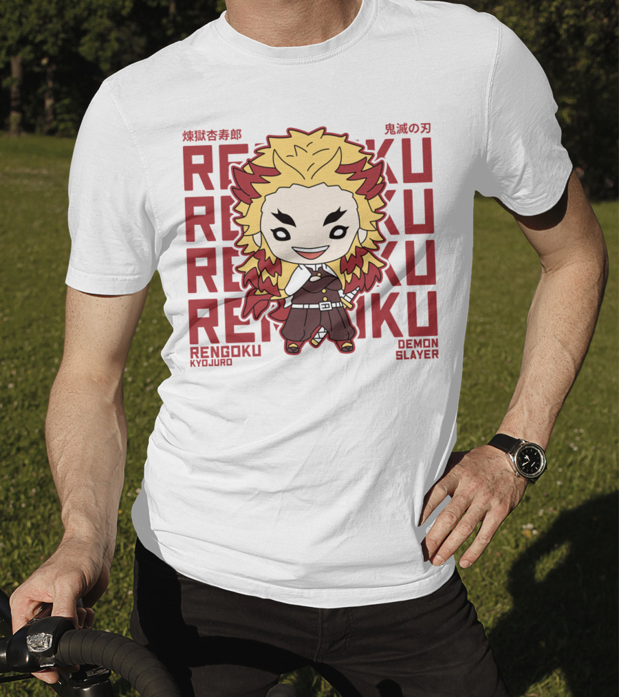 Rengoku Kyojuro Kimetsu No Yaiba Demon Slayer T-Shirt