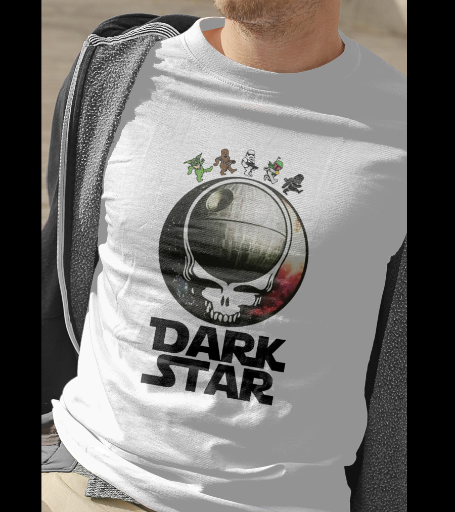 Classic Dark Star Wars Grateful Dead Crossover T-Shirt