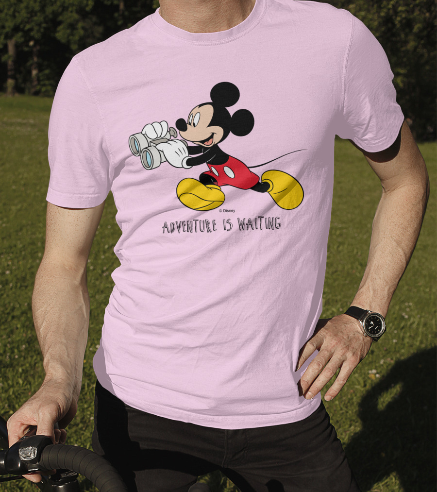 Disney Mickey Mouse Adventure Is Waiting T-Shirt