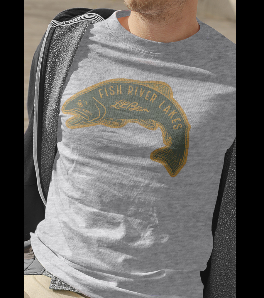 Fish River Lakes L.L.Bean Vintage Trout T-Shirt