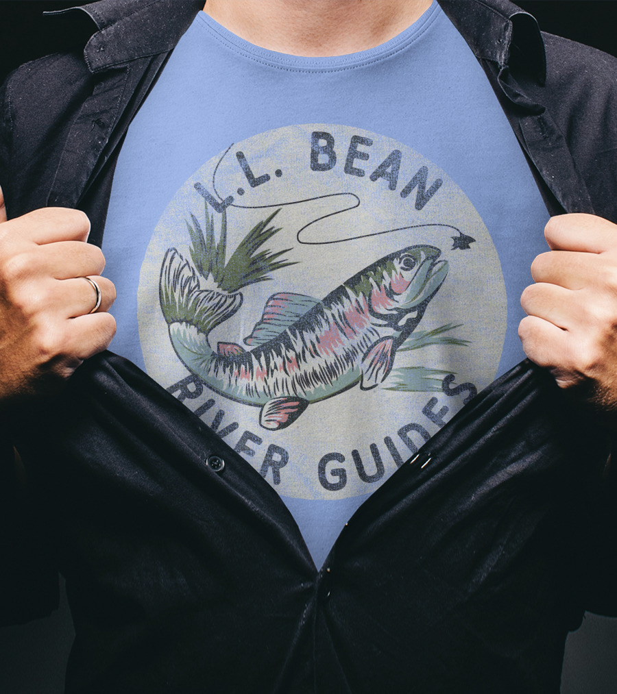 L.L. Bean River Guides Fishing T-Shirt