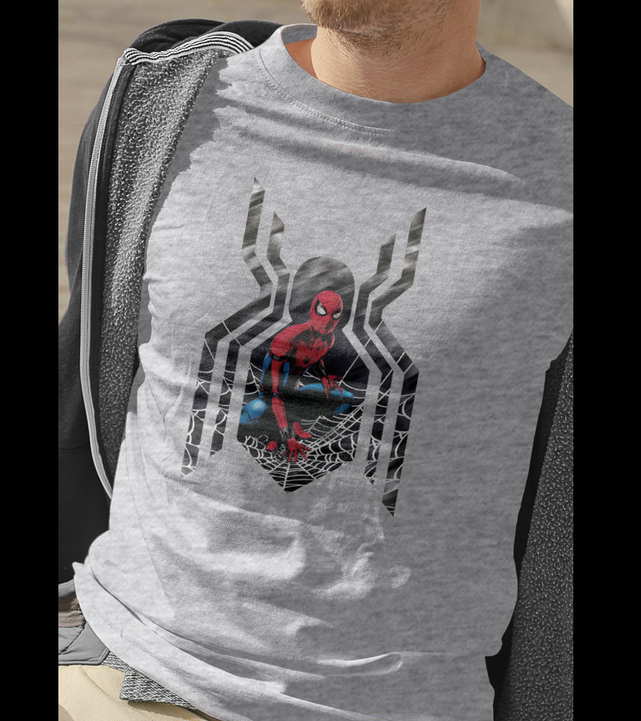 Spider-Man Web Symbol Marvel Comics Hero T-Shirt