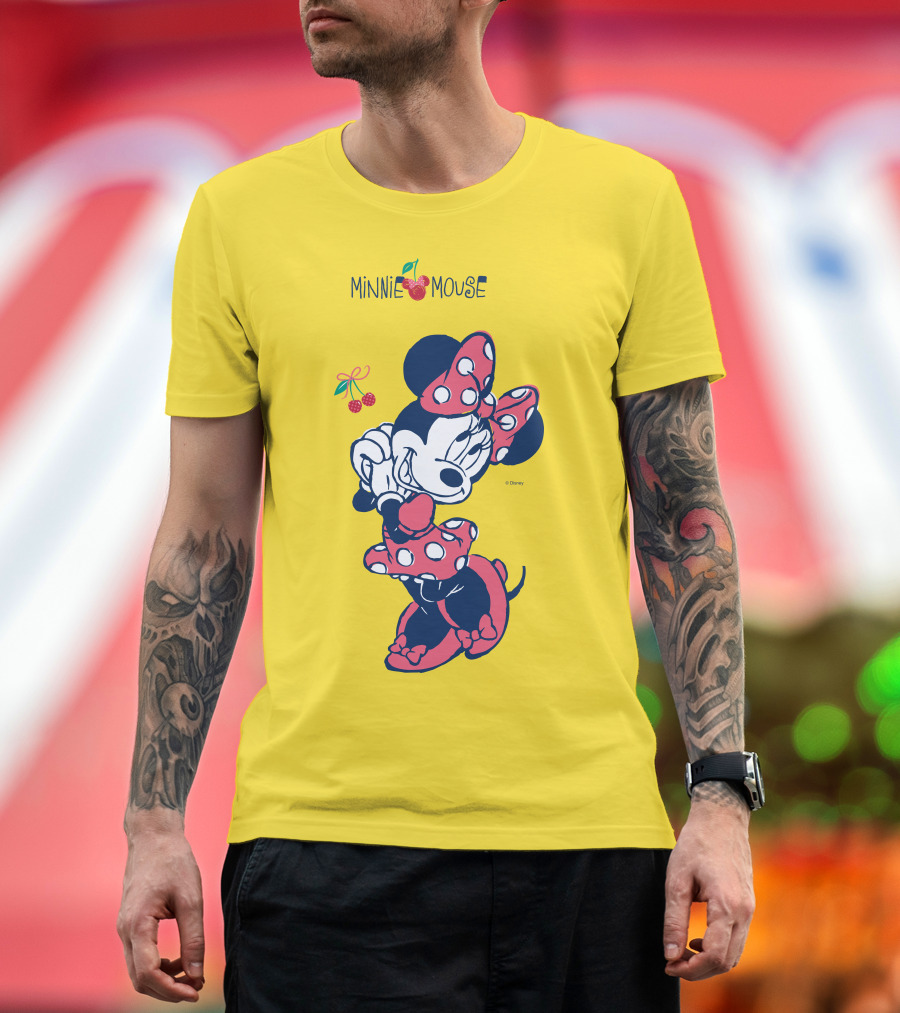 Minnie Mouse Disney Red Polka Dot Dress and Bow T-Shirt