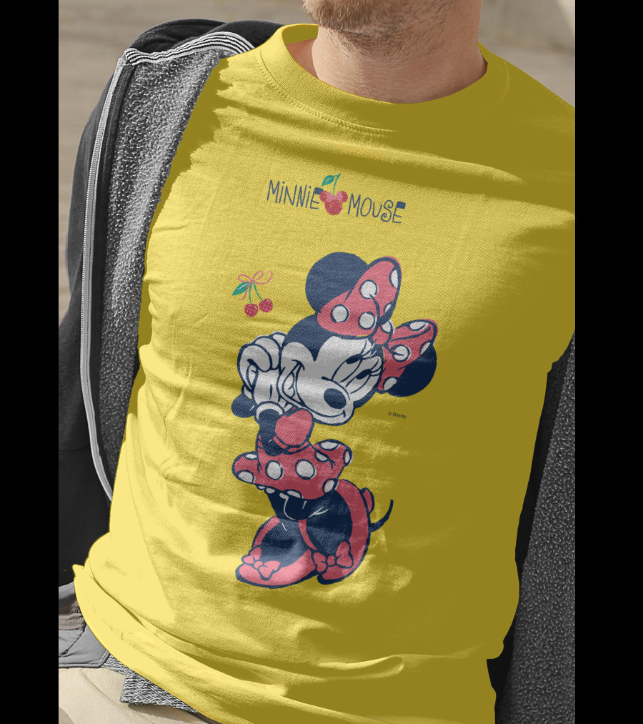 Minnie Mouse Disney Red Polka Dot Dress And Bow T-Shirt