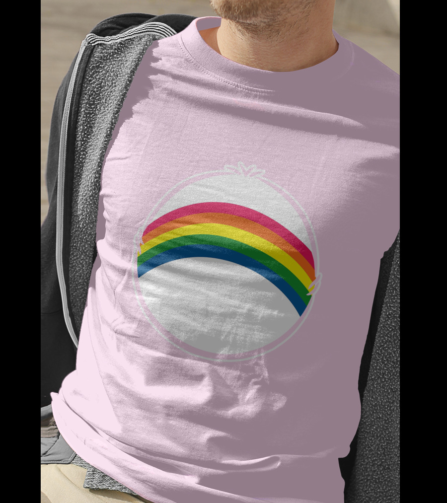 Care Bear Tummies Rainbow Halloween Costumes Party T-Shirt