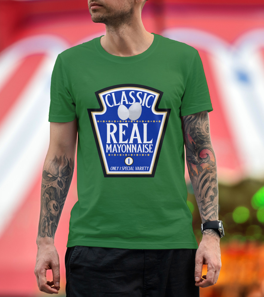 CLASSIC REAL MAYONNAISE ONLY 1 SPECIAL VARIETY Halloween Costume Matching Group Team T-Shirt