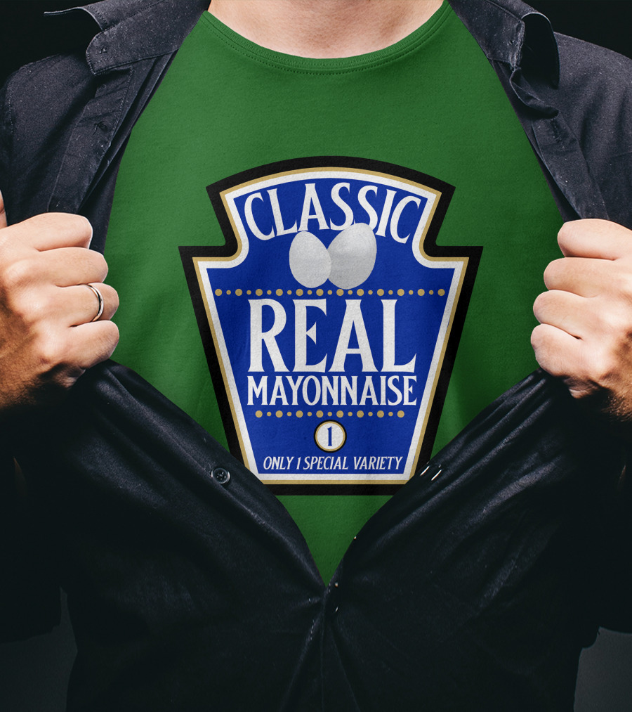 CLASSIC REAL MAYONNAISE ONLY 1 SPECIAL VARIETY Halloween Costume Matching Group Team T-Shirt