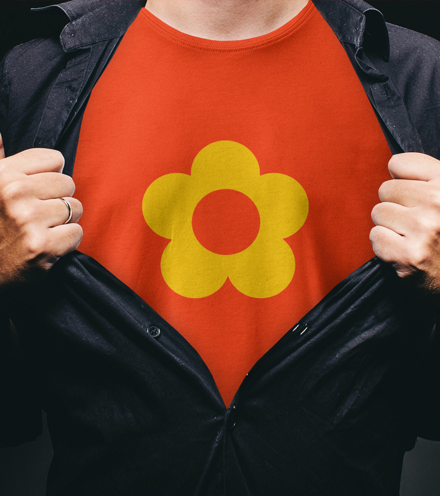 Shortcake Orange Blossom Yellow Flower T-Shirt