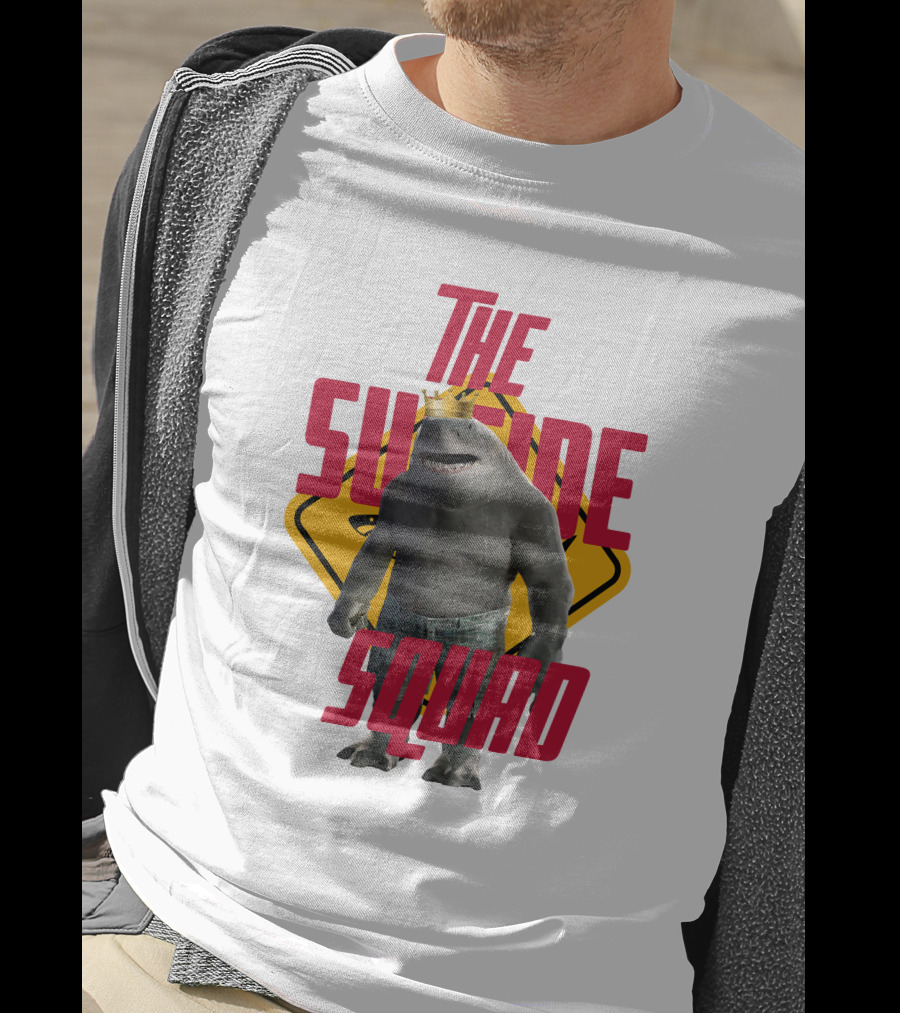 King Shark The Suicide Squad Num Num Movies T-Shirt