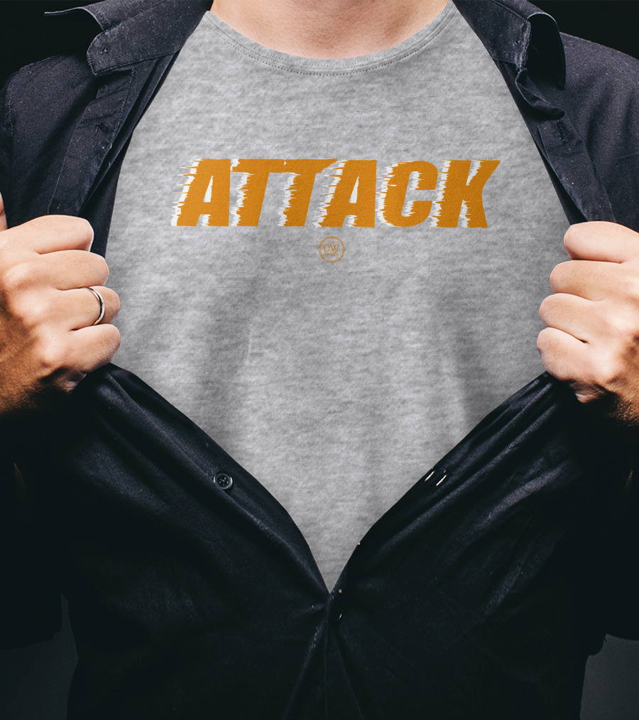 The DW Designs Attack Spyre Sports Group Johnny Majors TN T-Shirt