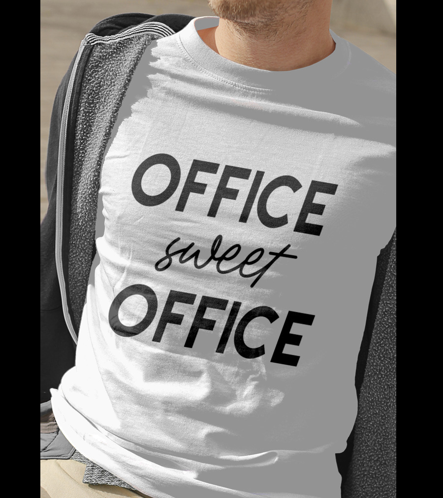 Shirts Of The Times Flower Debate Office Sweet Office T-Shirt